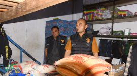 Kasatreskrim Polres Bondowoso Iptu Wawan Trinono sidak pasar
