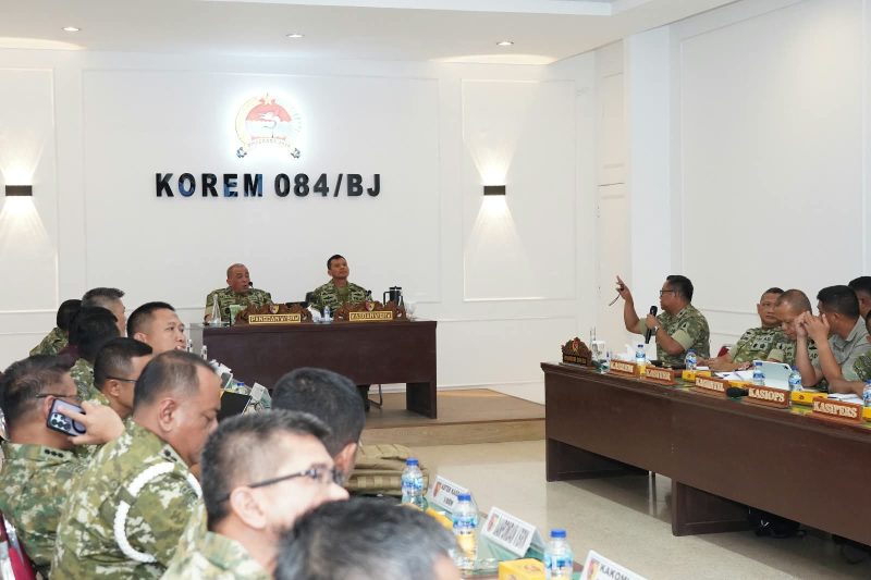 Danrem 084/Bhaskara Jaya Brigjen TNI Kohir matangkan persiapan penutupan Bakti TNI AD