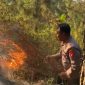 Polres Magetan tangani Karhutla di Lereng Gunung Lawu
