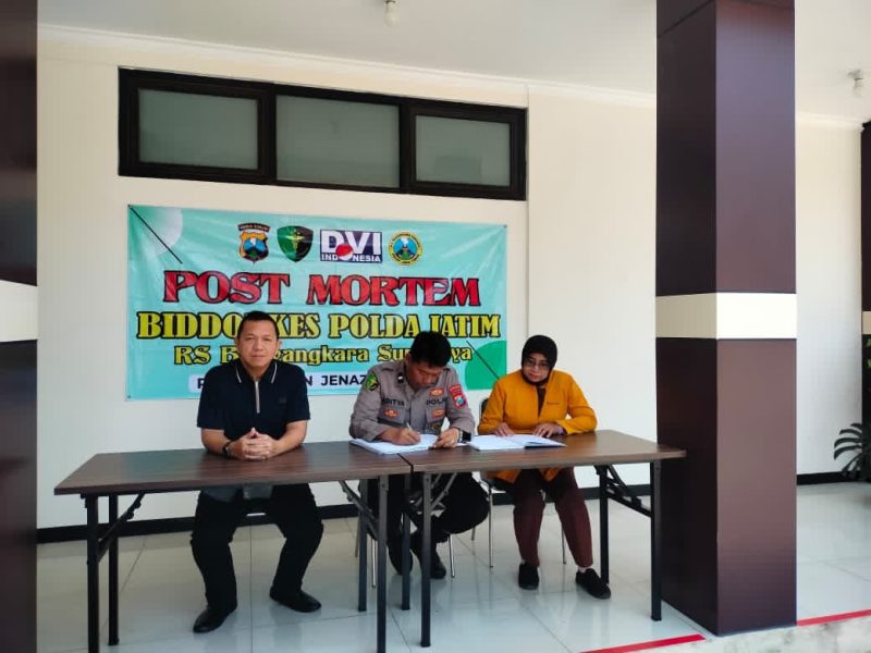 Posko Mortem Polda Jatim