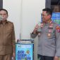 Kapolresta Malang Kota Kombespol Danang Setiyo bersama Walikota Malang Wahyu Hidayat