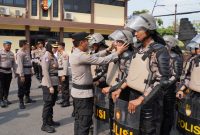Kapolres Bojonegoro AKBP Yenni Diarty gelar Apel Kesiapsiagaan