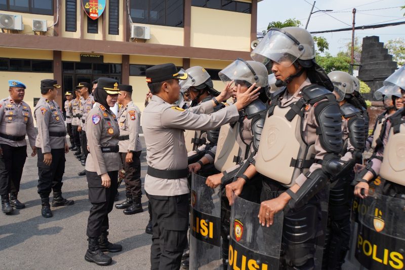 Kapolres Bojonegoro AKBP Yenni Diarty gelar Apel Kesiapsiagaan