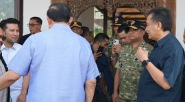 Danrem 084/Bhaskara Jaya Brigjen TNI Kohir sambut Mantan Presiden RI ke-6