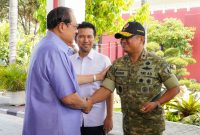 Danrem 084/Bhaskara Jaya Brigjen TNI Kohir antar Presiden RI ke-6 di Juanda
