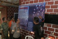 Kapolres Blitar AKBP Ardhy Zul Hasbih Nasution tinjau Posko Darurat