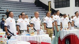 Kasiter Kasrem 084/Bhaskara Jaya Letkol Inf Andi Tirtawansyah hadiri Tournament Kejuaraan Tinju Sabuk Emas Panglima TNI
