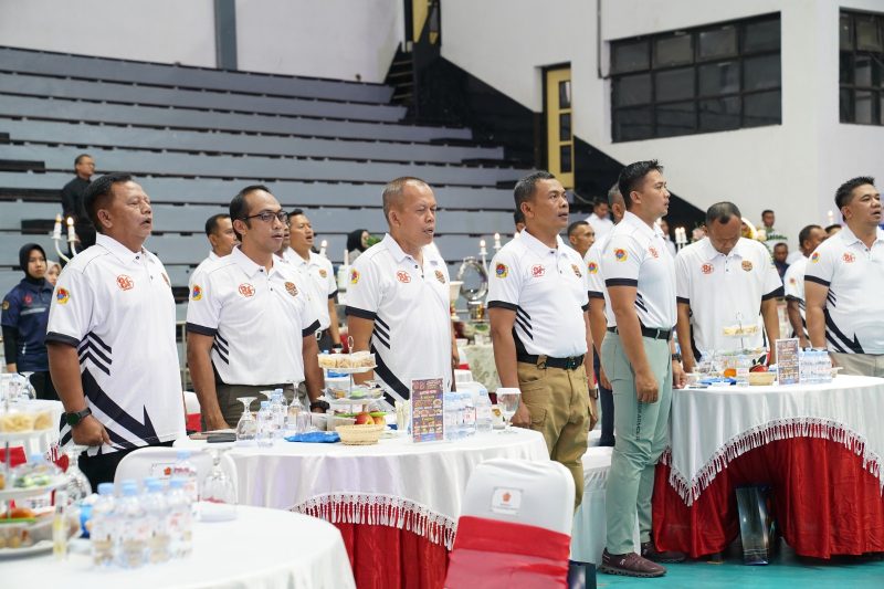 Kasiter Kasrem 084/Bhaskara Jaya Letkol Inf Andi Tirtawansyah hadiri Tournament Kejuaraan Tinju Sabuk Emas Panglima TNI