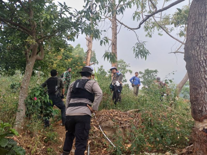 Polres Nganjuk cegah Karhutla di Gunung Wilis