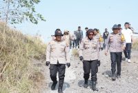 Kapolres Kediri AKBP Muhammad Wahyudin Latif tinjau lokasi