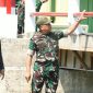 Danrem 084/Bhaskara Jaya Brigjen TNI Kohir saat tinjau Jembatan Garuda