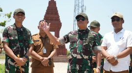 Danrem 084/Bhaskara Jaya Brigjen TNI Kohir tinjau KDKMP Penambangan