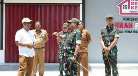 Danrem 084/Bhaskara Jaya Brigjen TNI Kohir tinjau bangunan KDKMP