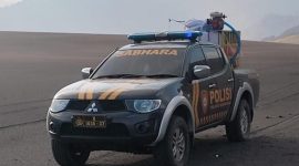 Polres Probolinggo patroli kawasan Wisata Gunung Bromo