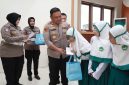 Kapolres Jember AKBP Alaiddin santuni anak yatim piatu