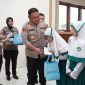 Kapolres Jember AKBP Alaiddin santuni anak yatim piatu